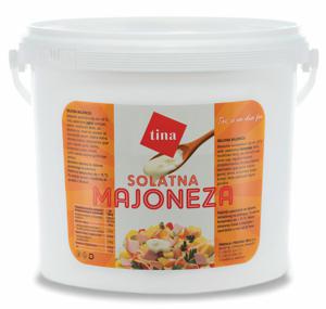 Majoneza Tina, solatna, 5 kg
