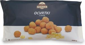 Ocvrtki Pečjak s sirom, zamrznjeno, 2 kg