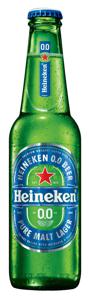 Pivo Heineken, brezalkoholno, steklo, 0,33 l