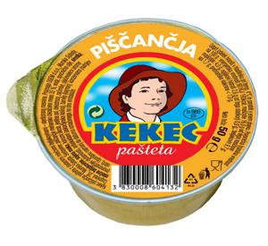 Pašteta Kekec, piščančja, 50 g
