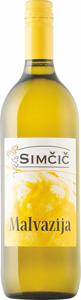 Vino Simčič, Malvazija, belo suho, alk. 12 vol%, 1 l