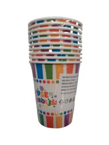 Lonček iz papirja Vse najboljše, 200 ml, 10/1