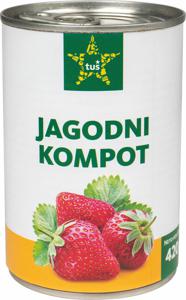 Kompot Tuš jagodni, 420 g