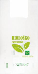 Vrečka nosilna Tuš, biorazgradljiva