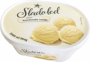 Sladoled Tuš, Bourbon vanilla, 2 l