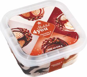 Sladoled Tuš, 4 You, Choc & Caramel, 1,65 l