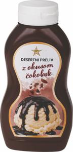 Preliv desertni Tuš, z okusom čokolade, 350 g