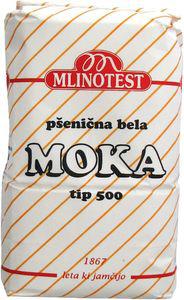 Pšenična bela moka Mlinotest, T-500, 1 kg