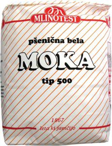 Moka Mlinotest, pšenična tip 500, 5 kg