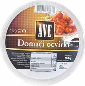 Ocvirki Ave, domači, suhi, 200 g
