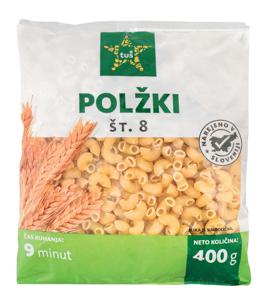 Testenine Tuš, polžki, št.8, 400 g