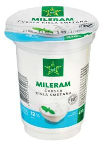 Kisla smetana Mileram Tuš, 410 g
