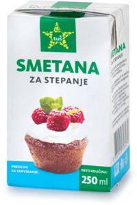 Smetana Tuš, za stepanje, 250 ml