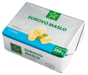 Maslo Tuš, surovo, 250 g