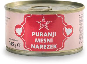 Narezek Tuš, puranji, 145 g