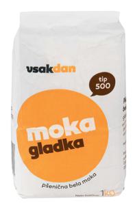 Moka Vsakdan, pšenična, bela, T-500, 1 kg