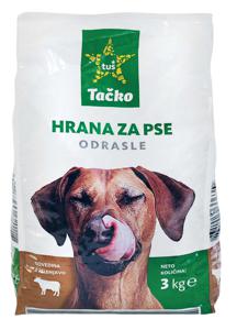 Tačko briketi, govedina z zelenjavo, 3kg