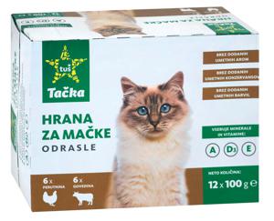 Tačka 6 x govedina+6 x piščanec, 12x100g
