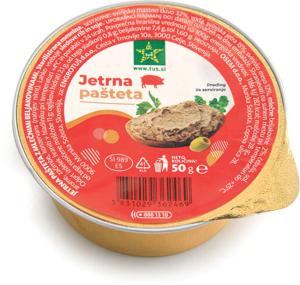 Pašteta Tuš jetrna, 50 g