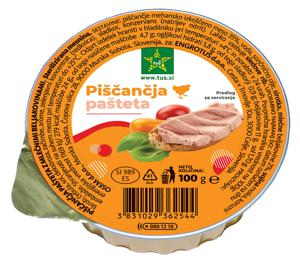 Pašteta Tuš piščančja, 100 g