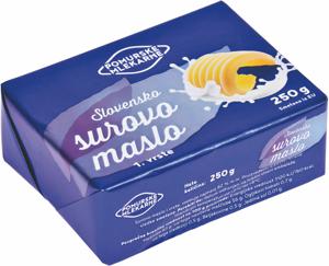 Slovensko surovo maslo, 250 g
