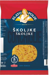 TESTENINE ŠKOLJKE, ZLATO POLJE, 400G