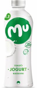 Jogurt MU, naravni, lahki, 1,3 % m.m., 1 kg