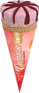 Kornet Cremosa, jagoda, 120 ml