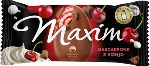 Sladoled Maxim, mascarpone z višnjo, 100 ml