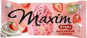 Sladoled Maxim, Premium, mascarpone z jagodo, 100 ml