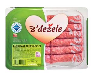 Leskovački čevapčiči Z'dežele, 480 g