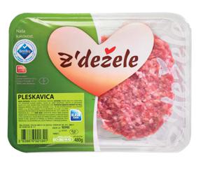 Pleskavica Z'Dežele, 480 g