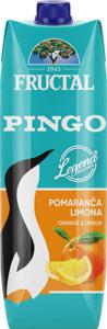 Pijača Fructal, Pingo retro, pomaranča, limona, 1 l