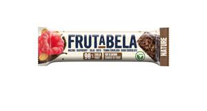 Rezina Frutabela, malina, soja, temna čokolada, 35 g