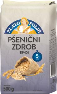 Zdrob Zlato polje, pšenični, T 400, 500 g