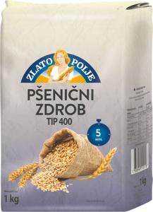 Zdrob Zlato polje, pšenični, T 400, 1 kg