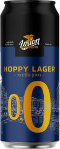 Svetlo pivo Union Premium, Hoppy Lager, alk. 0,0 vol. %, 0,5 l