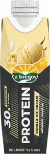 Napitek proteinski 'z bregov, vanilla ice cream, 300 ml