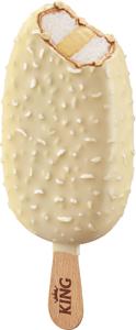 Sladoled King, Bliss, okus kokos, mandlji, 100 ml