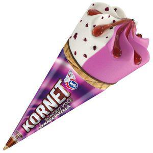 Kornet Ledo, g.sadeži, stracciatella, 120 ml