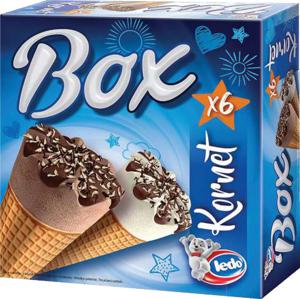 Kornet Ledo, Box, fun time, 6 x 120 ml