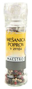 Poper Maestro, pisani, zrno, mlinček, 40 g