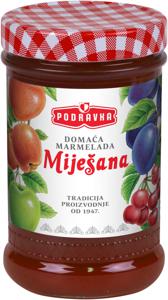 Marmelada domača Podravka, mešana, 690 g