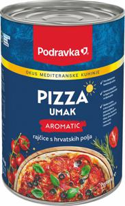 Pizza omaka Podravka, z začimbami, pločevinka, 4 kg