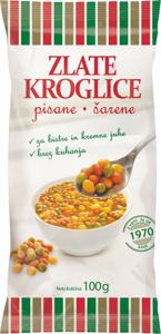 Jušne Zlate kroglice Žito, pisane, 100 g