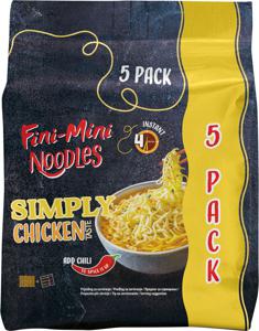 Testenine instant Fini Mini, Noodles, simply chicken, 355 g