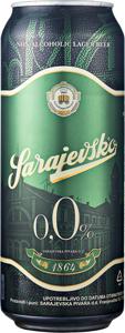 Pivo Sarajevsko, pločevinka, alk.0,0 vol%, 0,5 l