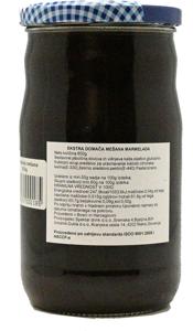 Marmelada Spektar drink, Ekstra, domača, mešana, 850 g