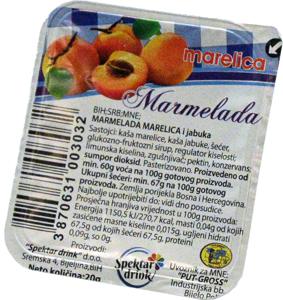Marmelada ekstra domača Spektar, marelica 20 g
