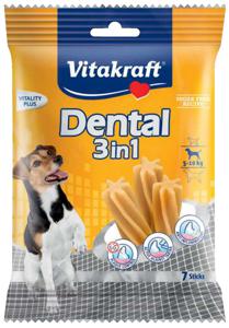 Poslastica Dental stick, 3v1 S, 7/1, 120 g